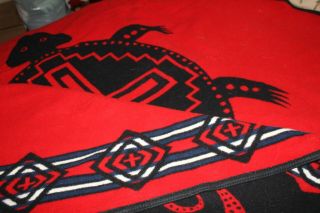 Pendleton Native American Turtle wool reversible blanket 2