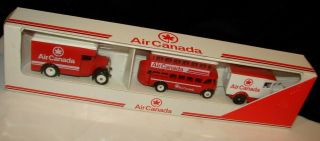 Lledo Promotional Models Air Canada Diecast Vehicles Double Decker Bus,  Trucks