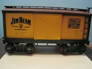 Jim Beam Train Yellow Box Car / Empty