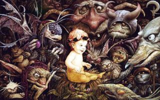 Toby And The Goblins By Brian Froud Rare S/n Fairy Art Print