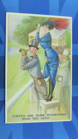 Saucy Fred Spurgin Comic Postcard 1910 