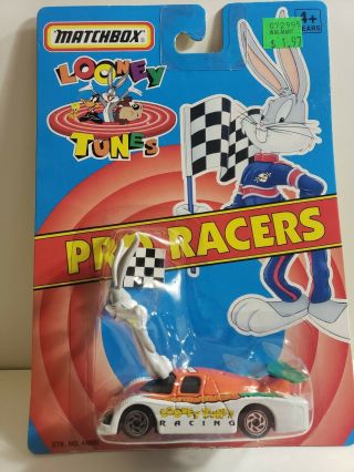 Vintage Matchbox 1993 Looney Tunes Pro Racers Bugs Bunny Lemans