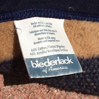 Biederlack Reversible Blanket Fleur - de - lis Orleans Made in USA 58x72 VTG 3