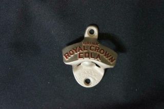 Vintage Royal Crown Cola Wall Mounted Bottle Opener Starr X Made In Usa