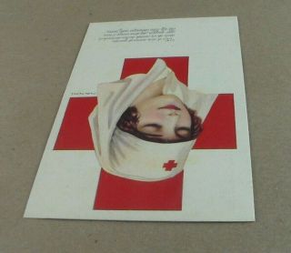 Post Card Nurse Italian Red Cross Nanni Comitato Propaganda Croce Rossa Milano 4
