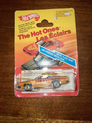 Hot Wheels Hot Ones.  French Card Gold Datsun 200sx 3255