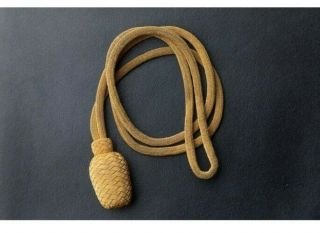 Ww2 Japanese Army Sword Strap For Army Officers.  Sword Cord.  Sword Tassel.  Gold