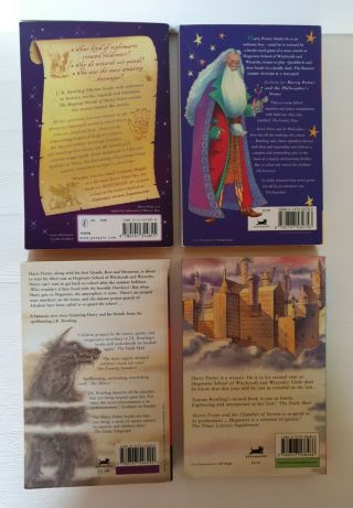 Harry Potter Years 1 - 7 Complete Book Set Hardback & Paperback 3