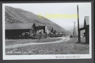 Rppc Tolland Co Colorado Old Cars St View Gilpin County Coal Creek Rollinsville