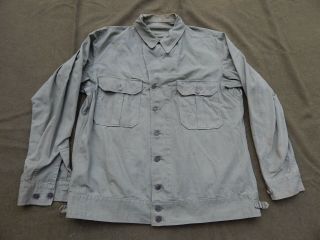 Wwii / Ww2 U.  S.  Army,  Herringbone Twill,  Hbt Jacket,  Early 1941 Pattern,  Size 42