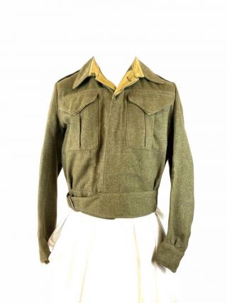 Ww2 Canadian Army Battle Dress Jacket Size 13