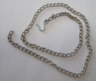 17 1/2 " Replacement Chain And Hook For Tonka Flat Bed Truck