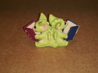 Whimsical World Of Pocket Dragons " Reading Together " Real Musgrave 2002