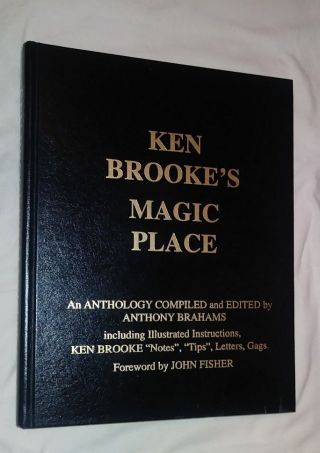 Ken Brooke Magic Place - Fred Kaps Nemo Hardbound Oop Uk Brahams British 1993