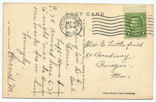 Antique Postcard of The Farmers National Bank Oxford Pa.  by C.  C.  Baer Druggist 3