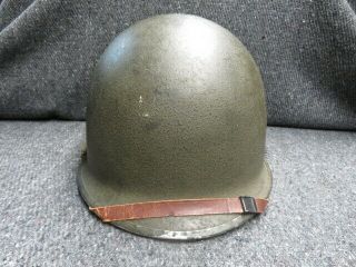 Wwii Us M1 Helmet - Front Seam Swivel Bales -