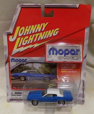 Johnny Lightning - Mopar Or No Car - (1972) 