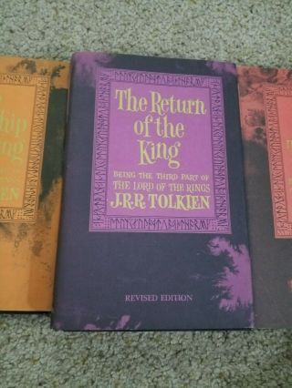 1965 Lord of the Rings Tolkien Trilogy 10th Print 2nd Edition (Fellowship Damage 2