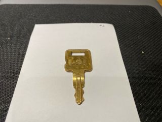 Vintage Caterpillar Cat Brass 5p8500 Key Heavy Equipment Keys Do Not Duplicate