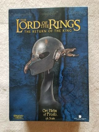 Sideshow Weta Lotr Rotk Orc Helm Of Frodo Statue Bust