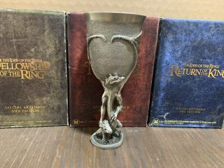 Royal Selangor Pewter Goblet - Smaug - Lord Of The Rings Lotr 1996 Not Boxed