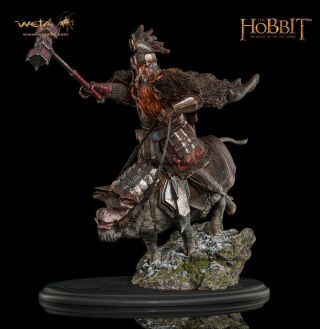 Weta - The Hobbit - Dain Ironfoot On War Boar