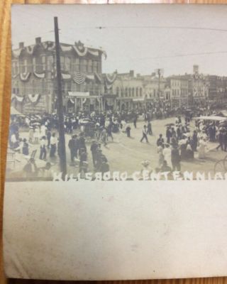 Early 1900s Real Photo Post Card Hillsboro Ohio INV - P144 2