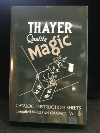 Thayer Quality Magic - Vols 1,  2,  3 and 4 - COMPLETE SET - Discontinued 3