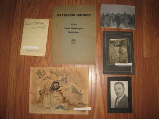 Wwii Us Army 773rd Tank Destroyer Battalion History Named Photos Churchill