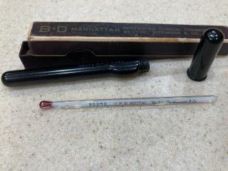 Vintage Becton Dickinson Rutherford Nj Medical Thermometer