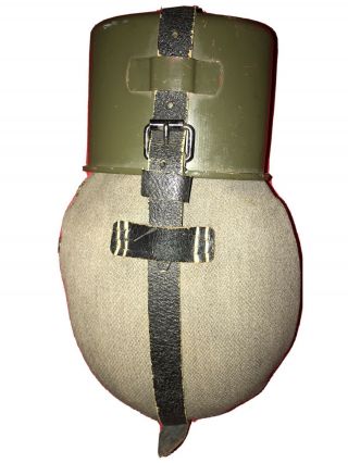 Ww2,  German Army Canteen With Cup,  Wehrmacht Mw43