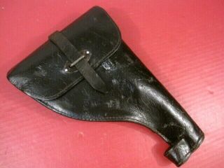 Wwii German Leather Holster For Lp42 Signal Pistol Or Flare Gun -