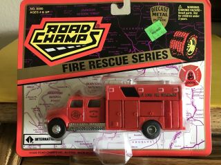 1995 Road Champ St.  Louis Fire Dept.  Rescue Truck Nip