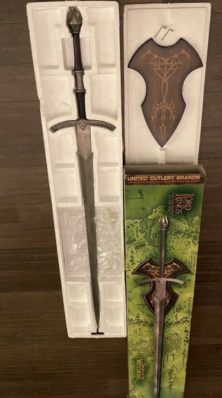 Witch King Sword Lotr Lord Of The Rings United Cutlery Uc1266 Nazgul Dark Rider