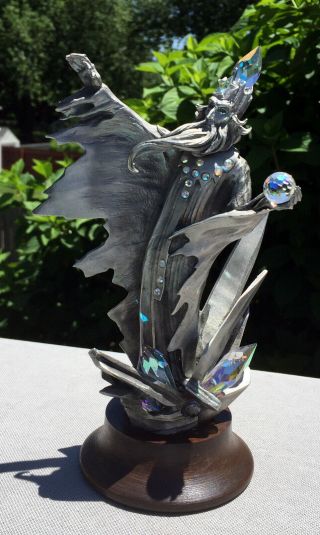 Vintage Perth Pewter Ice Wizard James Lane Casey Le 0042/2500 Retired Signed