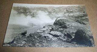 Volcano Of Kilauea Hawaii Old Real Photo Postcard 1900 