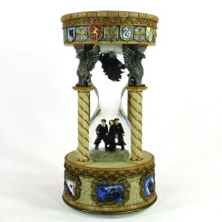San Francisco Music Box Harry Potter Dementor Hourglass 9.  25 " Water Snow Globe