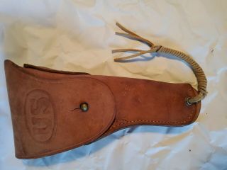 Wwii Us Army M1916 Boyt Leather Holster Colt.  45acp M1911 Pistol 1942 Mark