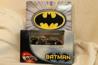 100 Hot Wheels Batman Batmobile From The 1989 Movie 1 Of 15,  000 Limited