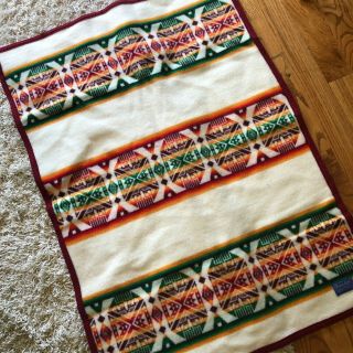 Vintage Pendleton Beaver State Aztec Blanket
