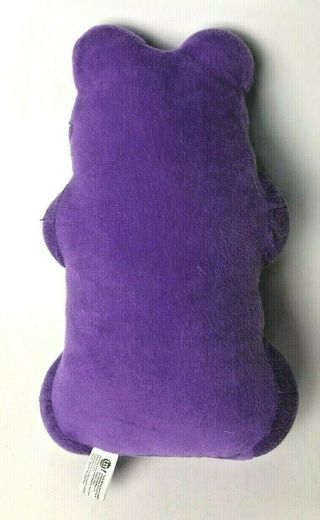 Toys R Us Gummy Bear Plush Purple Stuffed Gummy 2009 14 