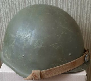 Ussr 1948 Military Soviet Army Wwii Ssh40 Type Steel Helmet 103
