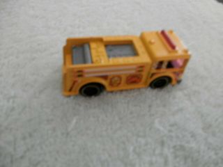 Vintage 1976 Mattel Hot Wheels Yellow Fire Eater Engine Truck Thailand
