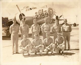 Pyote Texas Photo Ww2 Us Army Air Forces Bomber Griffin 