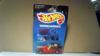 Hot Wheels - Old Number 5 No.  1695 - Firetruck - 1980 - Moc