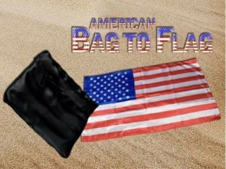 American Flag Blendo Bag To Flag Magic Trick 3