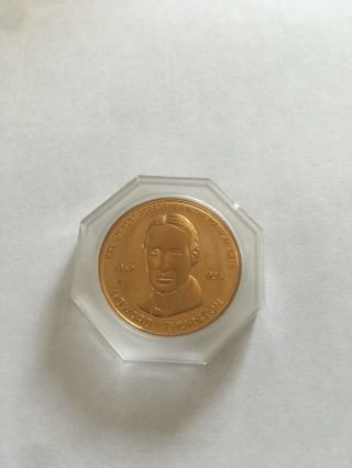 Howard Thurston Commemorative Coin (1980s - 1990s) / Collectible Magic Coin