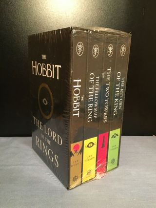 Tolkien Books Box Set Hobbit Lord Of The Rings Mariner