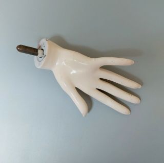 Vintage Large Female Mannequin Hand Retro Jewelry Store Display 12 2