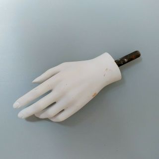 Vintage Large Female Mannequin Hand Retro Jewelry Store Display 4